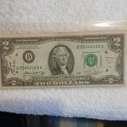 Us  2 Federal Reserve Note D25346163a 1976 Banknote