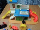 Vtg Fisher Price Little People Play Family 937 Sesame Street Clubhouse Complete