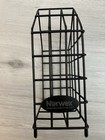 Norwex Wire House Counter Cloth Towel Holder Organizer Black Mesh Rack New