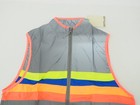 New  Gofluo Manhattan Bodyglower Vest Grey Reflective Size Large Us 12-14  Neon
