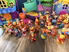 Vintage 90s Y2k Disney Winnie The Pooh Play Sets   Many Accessories Over 110 Pcs