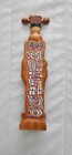 Vintage Canadian Larger  camp Moosehead  Totem Along Beer Tap Handle