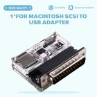 For Macintosh Scsi To Usb Adapter Scsi Electronic Hard Drive For  Plus  Se L8w8