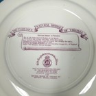 Antq 10  Mulberry Purple Staffordshire Ware Plate Virginia Natural Bridge 1839