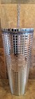 New 2019 Starbucks Studded Platinum Silver Bling Cold Cup Tumbler With Straw