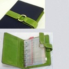 Kate Spade Planner Agenda Organizer 6 Hole Navy Green 14 5  11cm