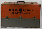 Vtg Original Ge General Electric Radio   Tv Tube Repairman Tube Caddy Full Tubes
