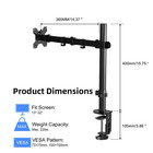 Monitor Arm Single Monitor Desk Mount Fully Adjustable Monitor Arm Single Monito