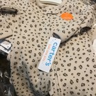 New Carter   s  Baby Girl Sleepwear  Leopard Print New With Tags Size 6 Months