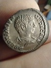 209-211ad   Roman Empire   Geta   Minerva   Silver Denarius - Superb Condition