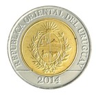 Uruguay 10 Pesos Uruguayos  2011-2015  Km  134  Mint