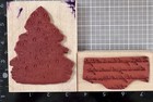 2006 Stampin    Up O Tannenbaum Rubber Stamp Set Of 2 Stamps Christmas Tree