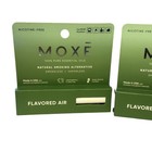 Moxe Natural Spearmint Air Inhaler Spearmint   Menthol Essential Oils 2 Pks New