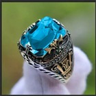 Sterling Silver Handmade Jewelry Black Men s Ring All Size Fashion Ring 2026