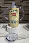 Coors Banquet Sippy Cup     12oz Stainless Steel     Big Kid Style 
