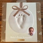 Baby   s Print Keepsake Clay Handprint Footprint Ornament 