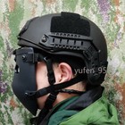 Bullet Proof Face Guard Shield Mask Uhmw-pe Ballistic Iiia Bullet Proof Helmet