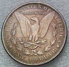 Hobo Nickel - Ace Skull Hobo Dollar Coin - Novelty Coin