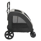Foldable Carrier Strolling Cart Four Wheel Pet Stroller  For Cat  Dog And More