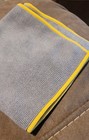 Norwex Envirocloth Gray With Yellow Trim Microfiber With Baclock New