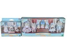 Sylvanian Families Calico Critters Husky Family Elegant Set Postcard Free Ship