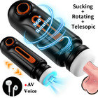 Male Masturbater Automatic Telescopic Cup Men Oral Sex Toy Masterbator Handsfree