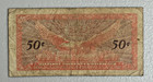 U s  Military Payment Certificate  mpc  Series 641     50 Cents  50     Lot A10