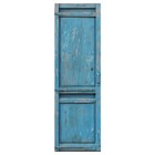 Antique 26  French Colonial Door With Carved Panels  Ned2346a