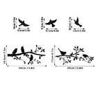 Iron Bird Wall Art Set Living Room Home Decor Housewarming Wedding Birthday Gift