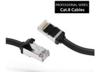 Cat 8 S ftp  sstp  Cat8 Ethernet Network Cable 1ft  2ft  3ft  5ft  7ft 10ft Lot 