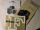 Vintage   feb 72 Nikon F Instruction Manual F3 Brochure And Lens Specs