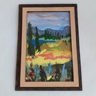 Original Painting 1 12 Scale Dollhouse Miniature Tuscany Countryside 