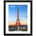 8x10 Picture Frame 1 Pack  Photo Frame With Hd Plexiglass  Display Pictures