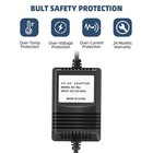 12v Ac   Ac Adapter For Avon 2003 Fiber Optic Light Up Village Town Fsc F48501-1