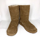 Bearpaw Women   s Boots 1962w Elle Short 9 Suede Sheepskin Winter Snow Cozy