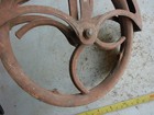 Antique Cast Iron Well Pump Pulley 9  Dia  Lot 26-3-19