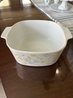 Vintage Corning Ware Pastel Bouquet A-3-b 3 Quart Casserole Dish