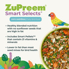 Zupreem Smart Selects Cockatiel   Conure Food  Seed Blend  Medium  2 5 Lb   Bird