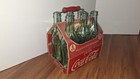 Vintage Coca Cola Cardboard Six Pack Carrier W handle Extremely Rare