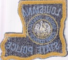 Louisiana State Police Patch 1960s-1970s Make Vintage