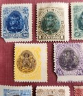 Lot 16 Set Of 8 El Salvador 1890s Unused Some With Gum