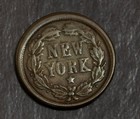 1863 Civil War Token New York 22 442 R2  Lot 3588
