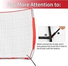 7x7 16x10 20x10ft Baseball Net Backstop Net fix 16x10ft Baseball Backstop Net