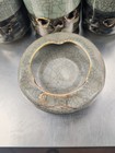 Rare Golden Horse Otagiri Tea Set Of 13 Somayaki Soma Ware Pottery Japanese Vtg