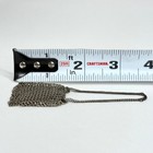 Rare Antique Georgian Fine Silver Mesh Coin Purse Early 19thc Regency Chatelaine