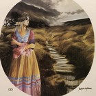 Uk Limited Edition First Day Issue Lithograph  famous Women   3087 Of 9500