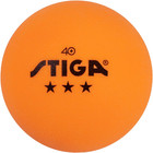 Stiga Tournament-quality 3-star Ping Pong Balls     Official Size And 40mm Weight 