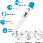 New Digital Thermometer For Adults   Kids     Lcd  Fast Reading  Waterproof Tip
