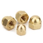Solid Brass Hex Acorn   Dome   Hex Cap Nuts M3 M4 M5 M6 M8 M10 M12 M14 M16 M20