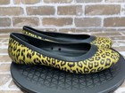 Crocs Lina Iconic Leopard Print Ballet Flats Gold Black  Women   s Size 9